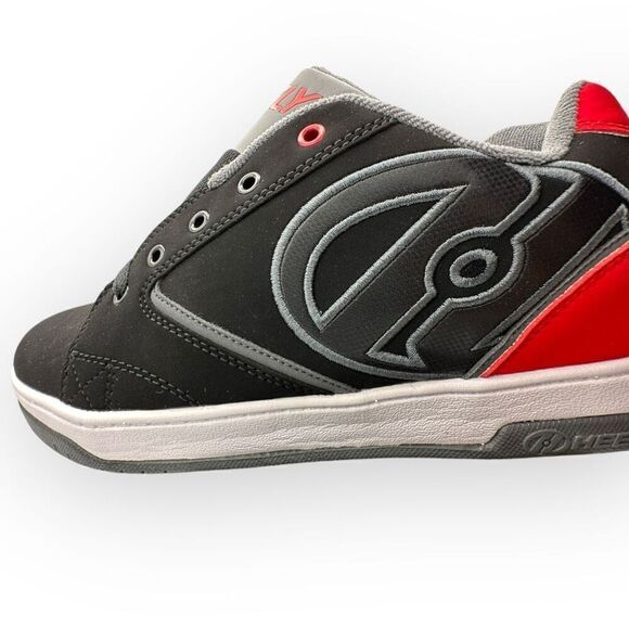 NWT Heelys Kids Boys Proper 2.0 Roller Skate Sneaker Shoes Black Red Size 9 - Picture 9 of 12